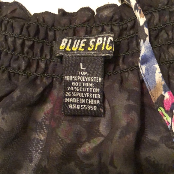 Blue Spic Romper - Picture 2 of 5